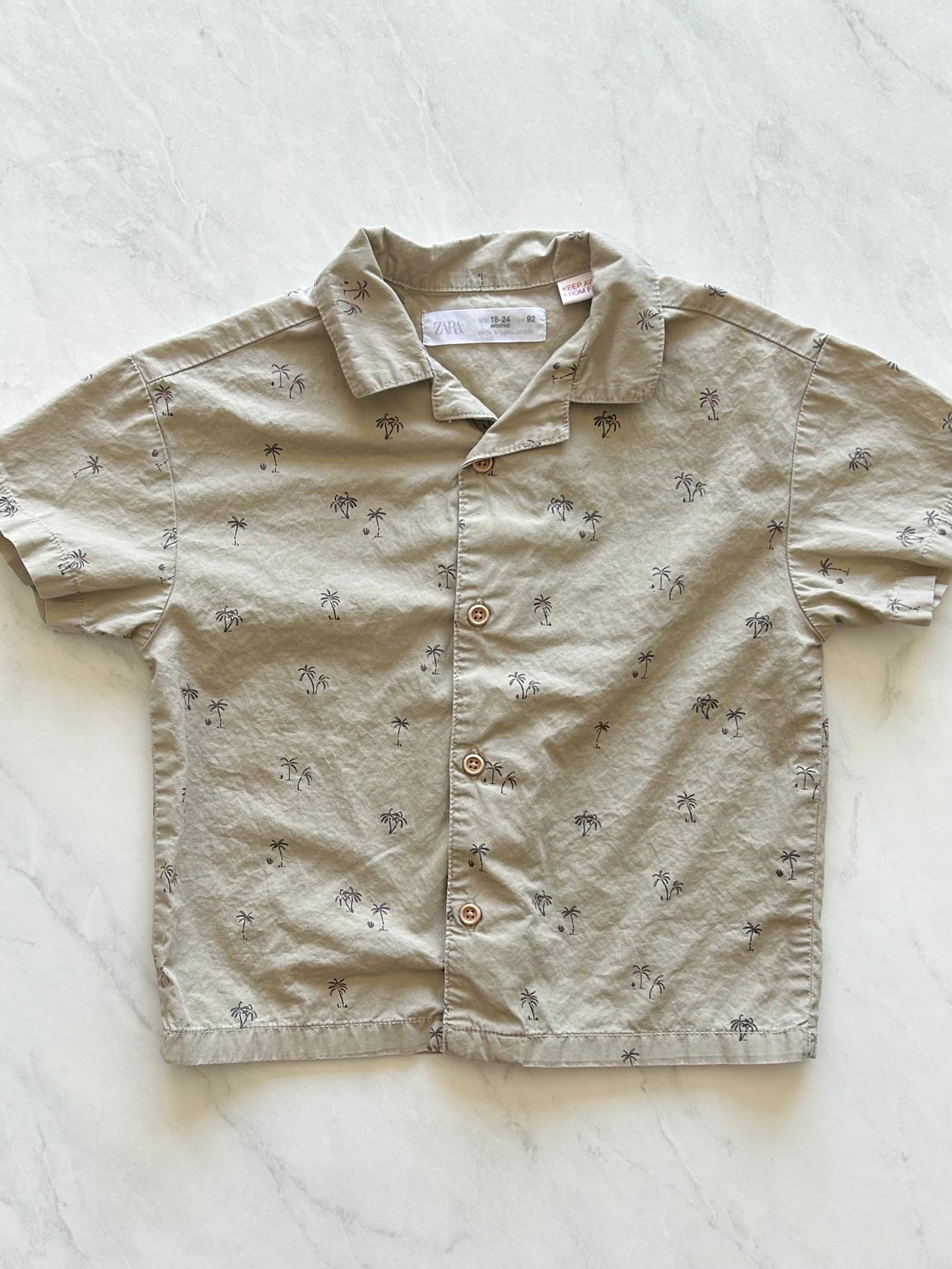 Chemise - Zara - 18-24 mois