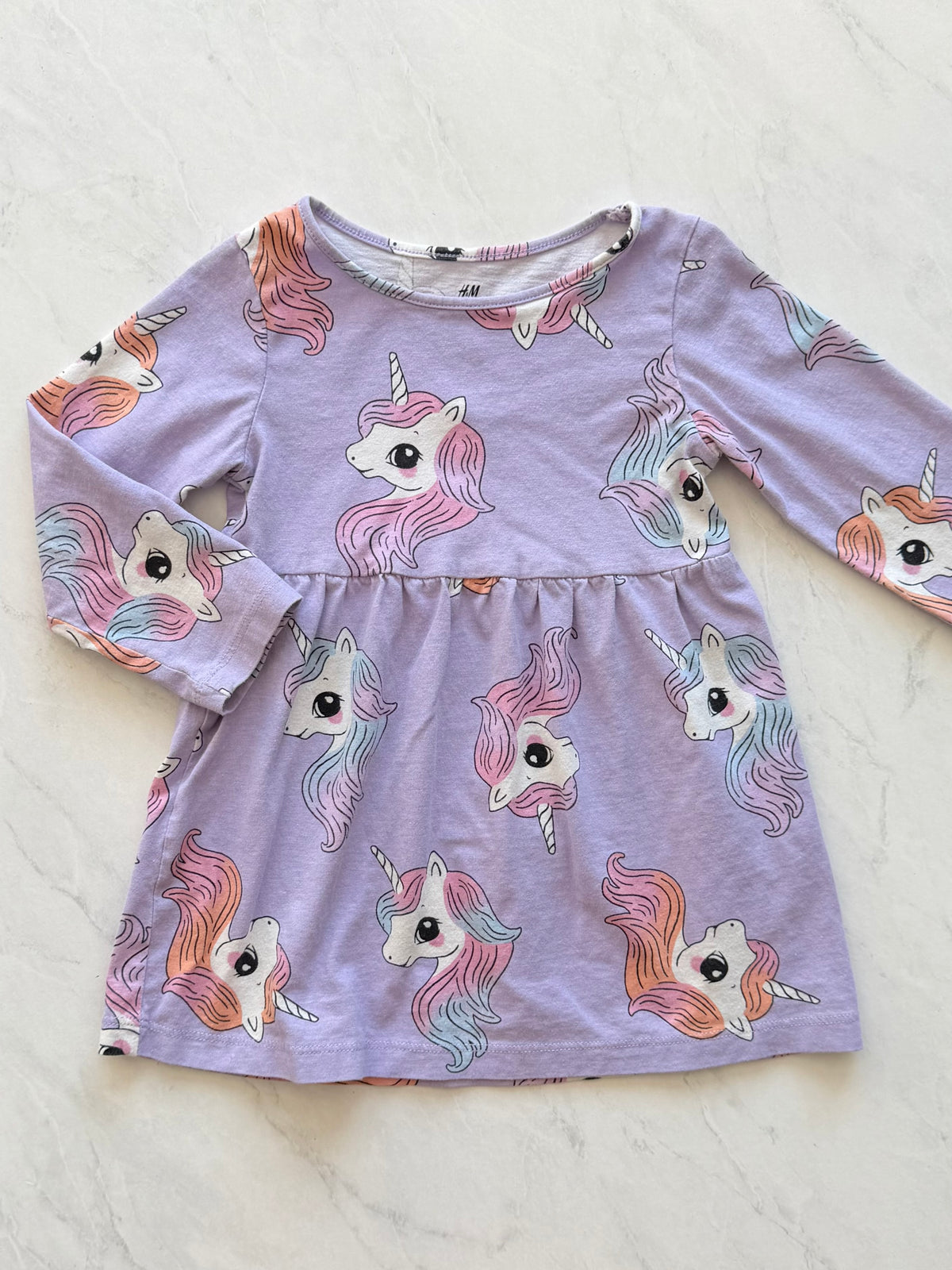 Robe manches longues - H&M - 18-24 mois