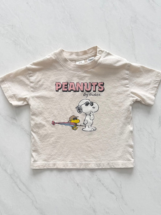 T-shirt - H&M X Peanuts - 4-6 mois