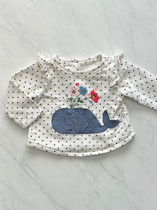 Chandail manches longues - Baby Gap - 6-12 mois