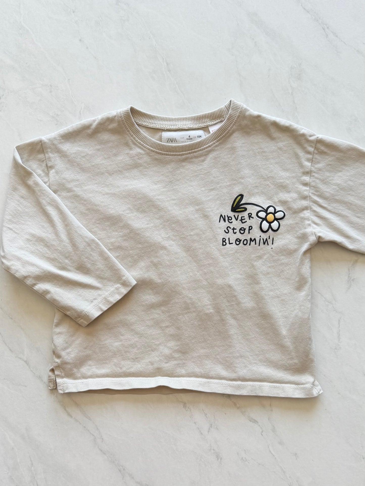 Chandail manches longues - Zara - 4 ans