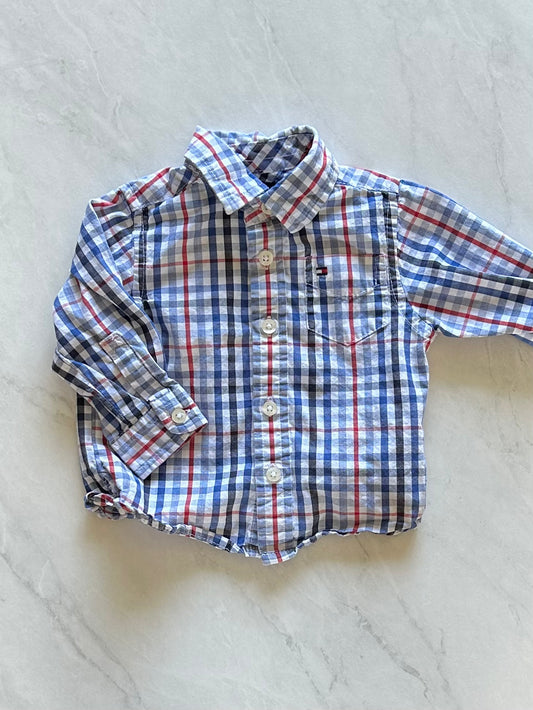 Chemise manches longues - Tommy Hilfiger - 3-6 mois