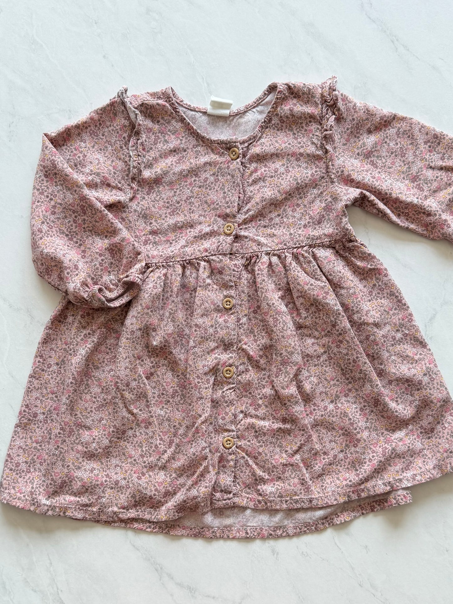 Robe manches longues - H&M - 18-24 mois
