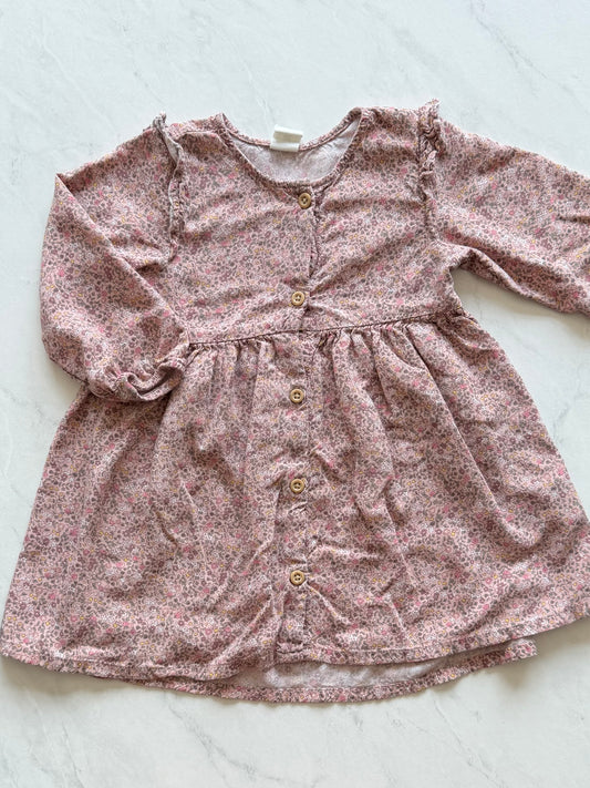 Robe manches longues - H&M - 18-24 mois