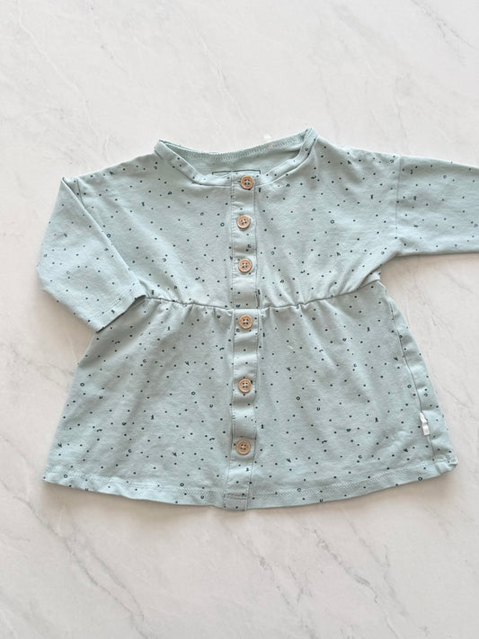 *Imparfait* Robe manches longues - Gagou bio - 3 mois