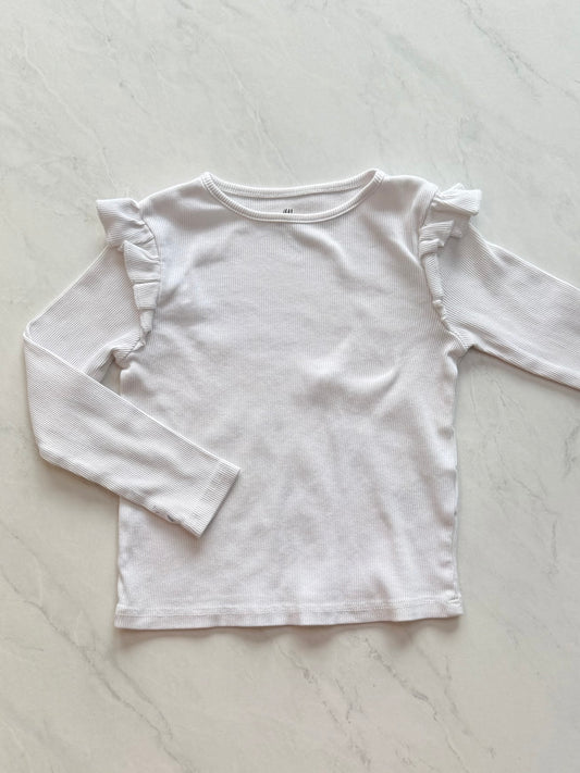 *Imparfait* Chandail côtelé - H&M - 2-4 ans
