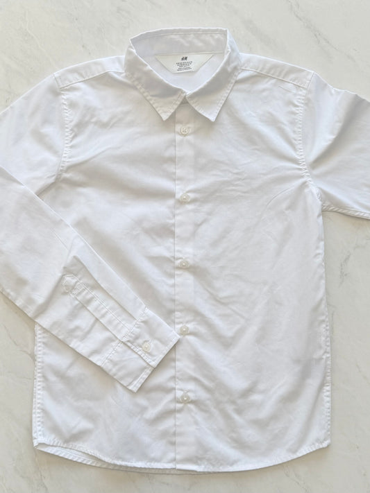 Chemise manches longues - H&M - 8-9 ans