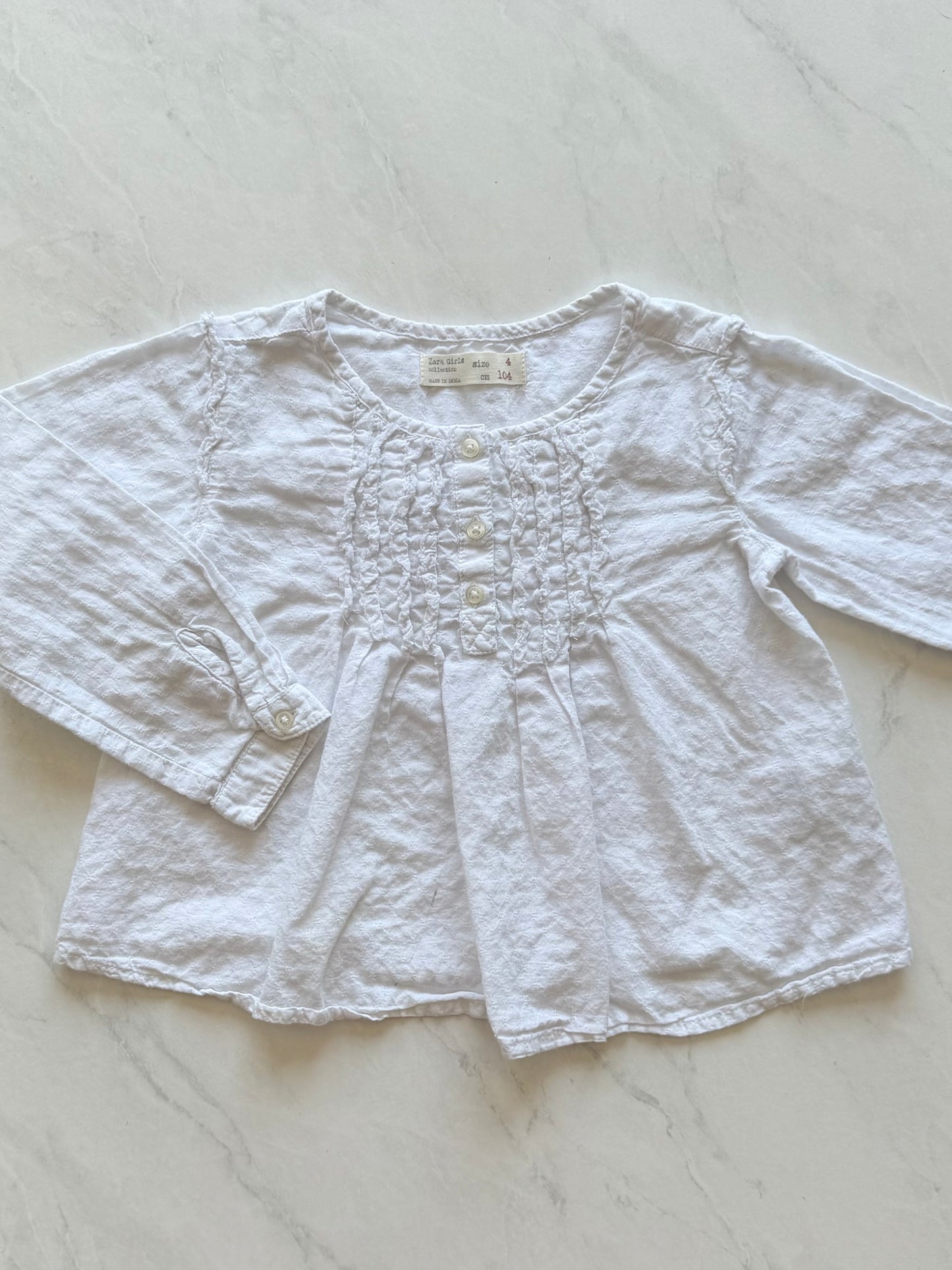 *Imparfait* Haut manches longues - Zara - 4 ans