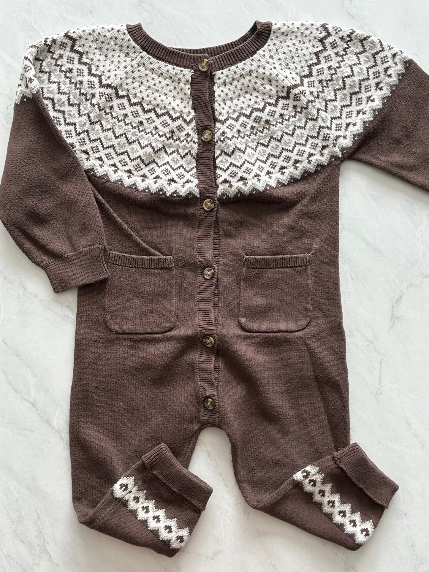 *Imparfait* Combinaison en mailles - H&M - 18-24 mois