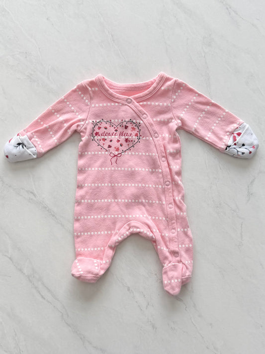 Pyjama à pattes - Trois moutons - Prématuré