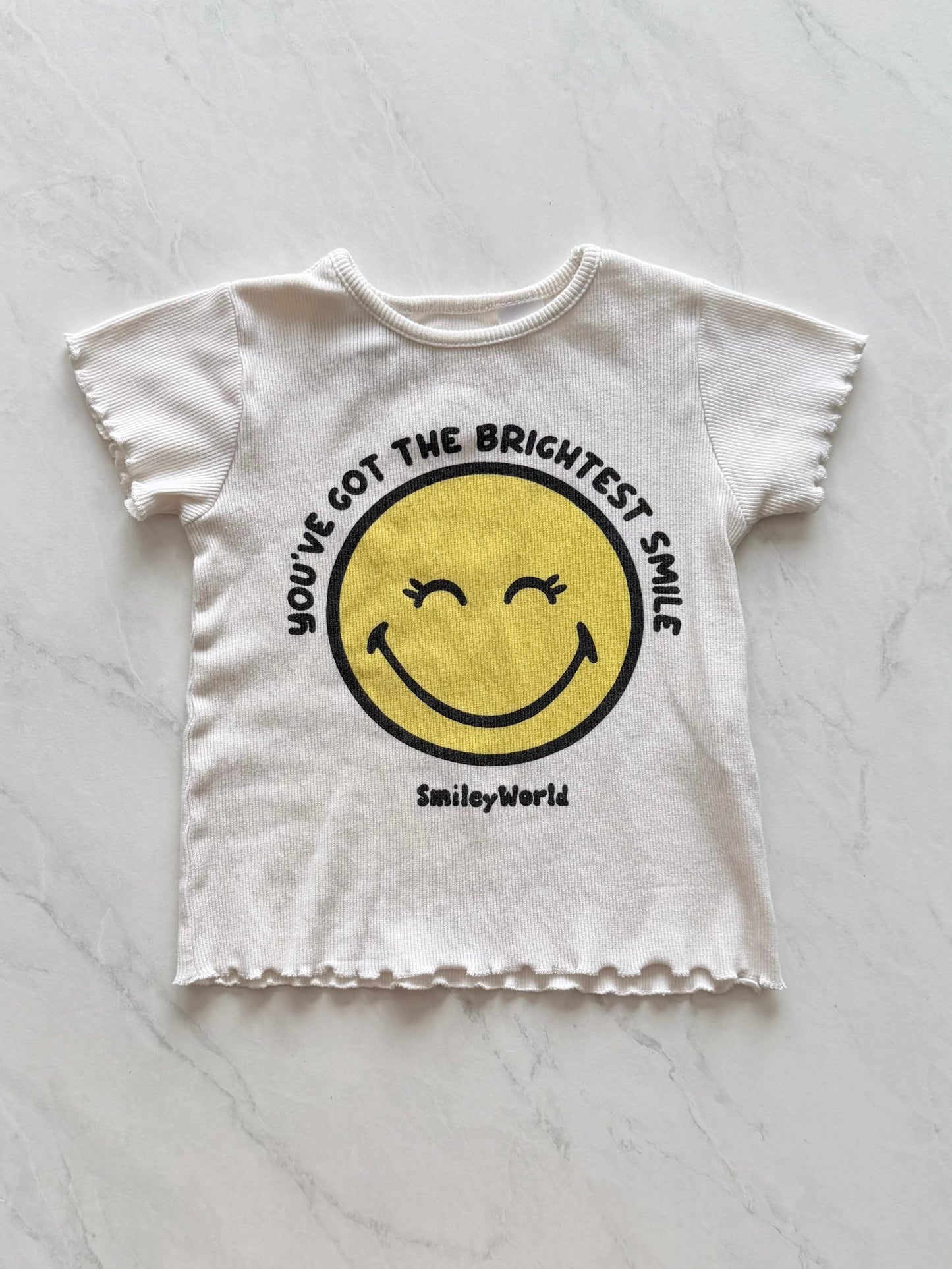 *Imparfait* T-shirt côtelé - Zara - 3 ans