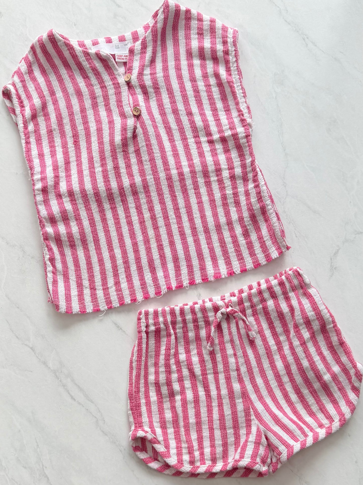 *Imparfait* Ensemble 2 pièces - Zara - Haut 3-4 ans / bas 4-5 ans