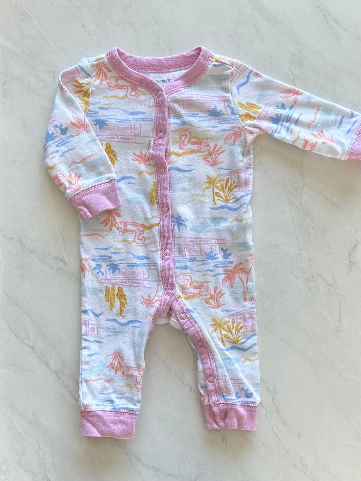 One-piece pajamas - Carters - 6 months