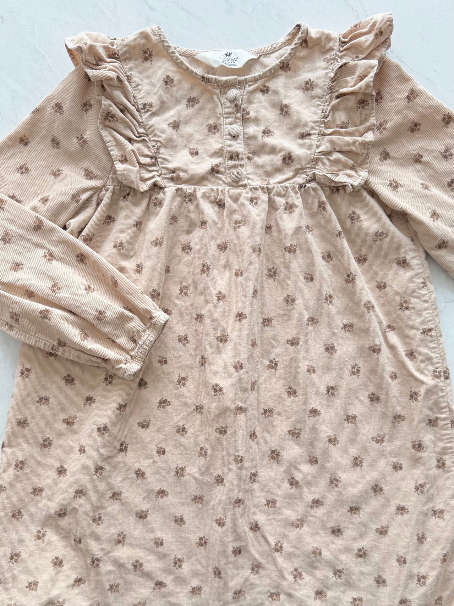 Robe manches longues - H&M - 8-9 ans