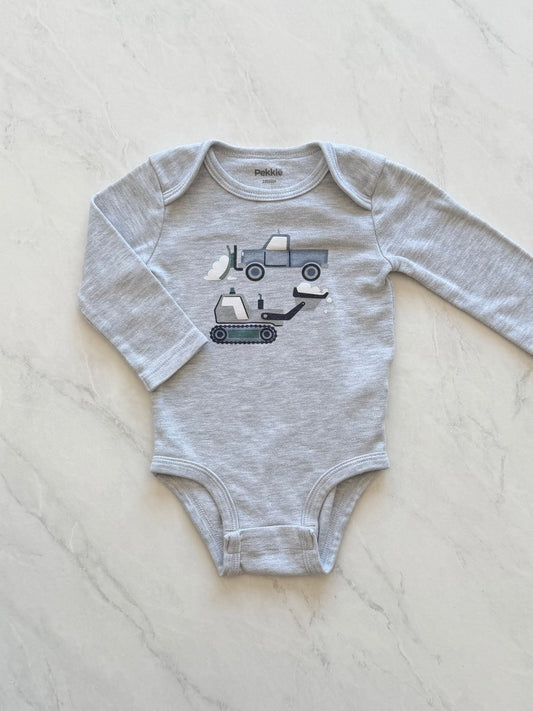 Cache couche manches longues - Pekkle - 6 mois