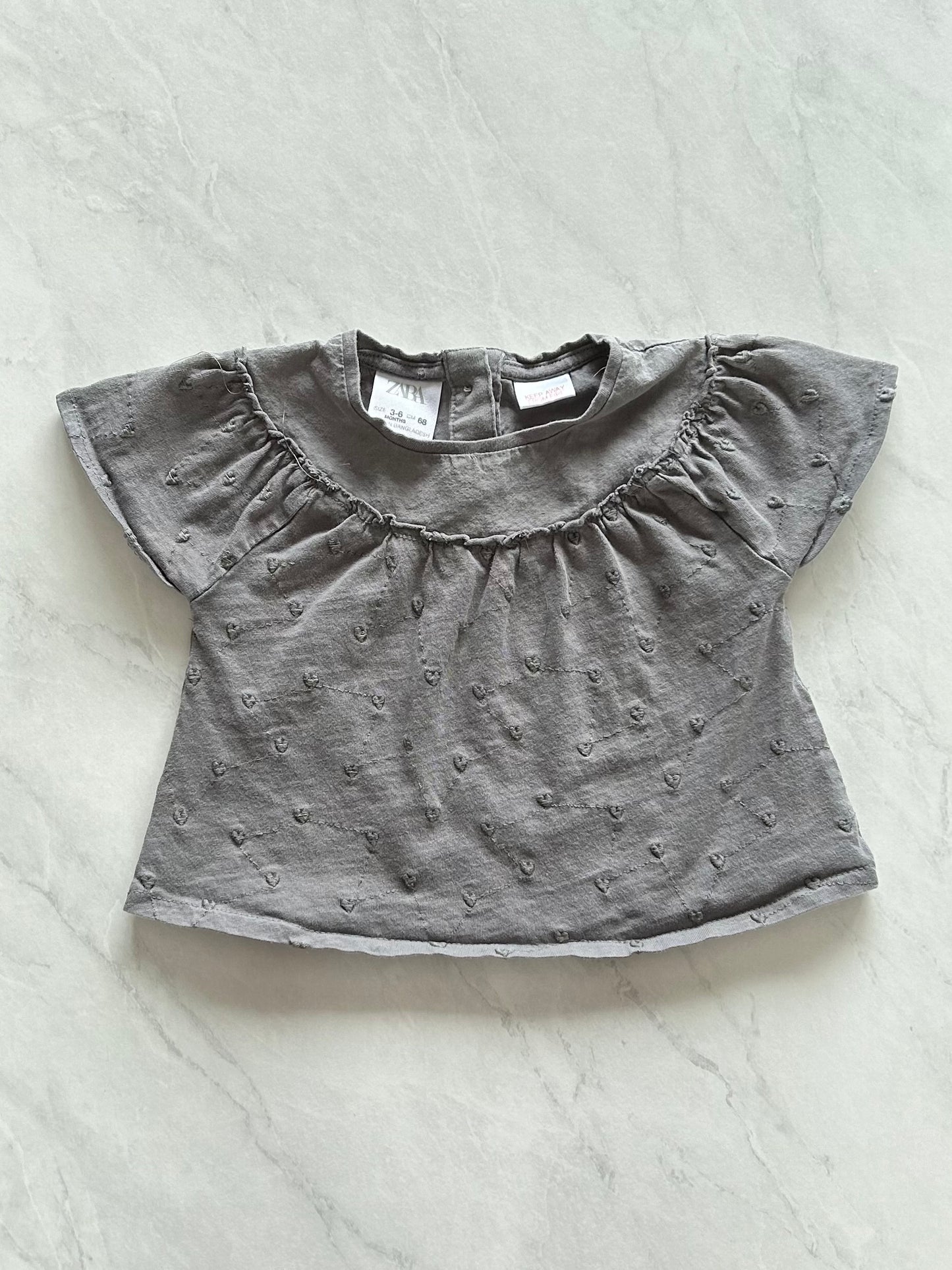 *Imparfait* T-shirt - Zara - 3-6 mois