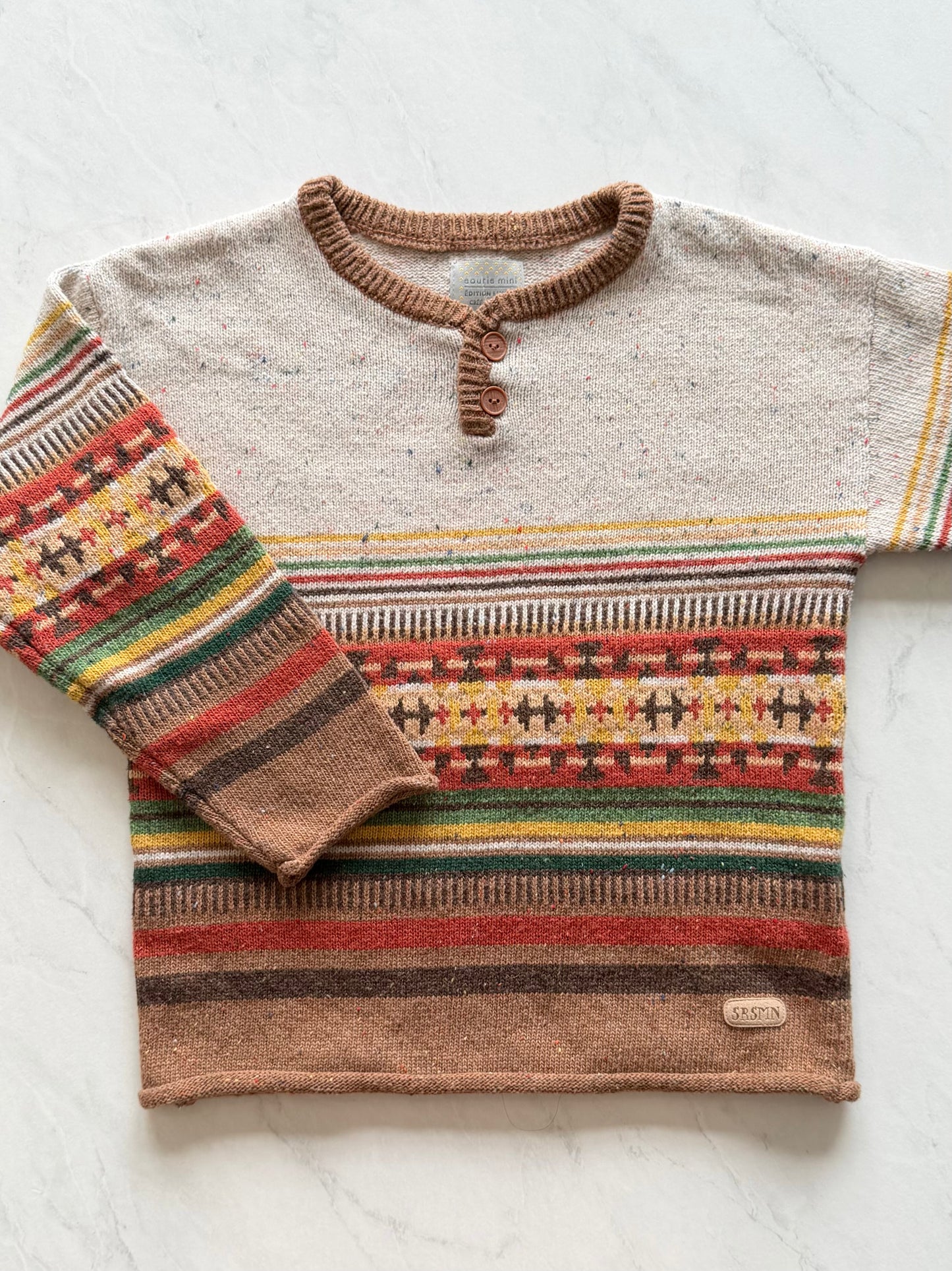Pull en mailles - Souris Mini - 4 ans