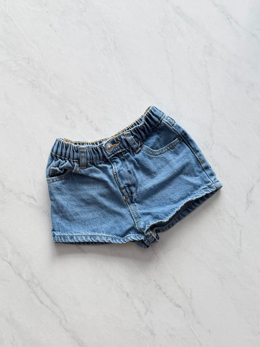 Short en jeans - Zara - 9-12 mois