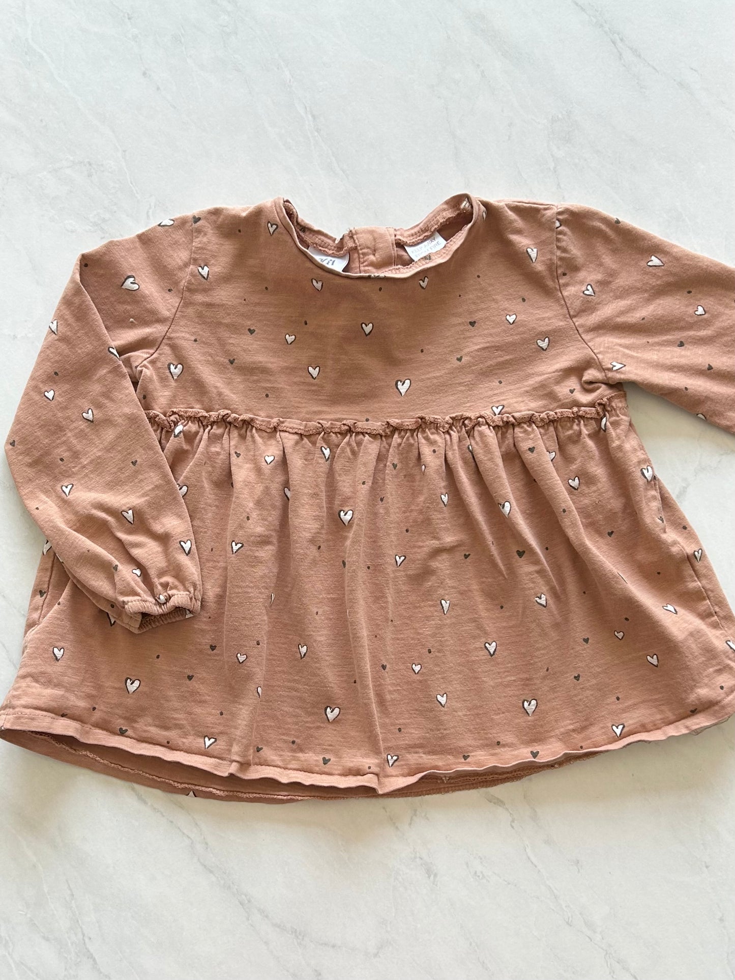 Haut manches longues - Zara - 4-5 ans