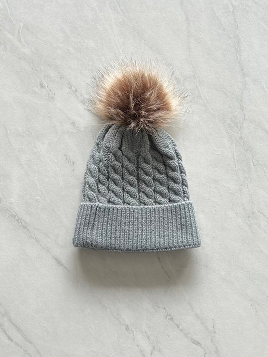 Tuque en mailles - Aucune étiquette fit 1-2 ans