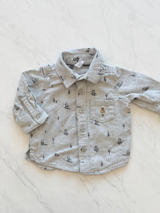 Chemise manches longues - Baby Gap - 3-6 mois