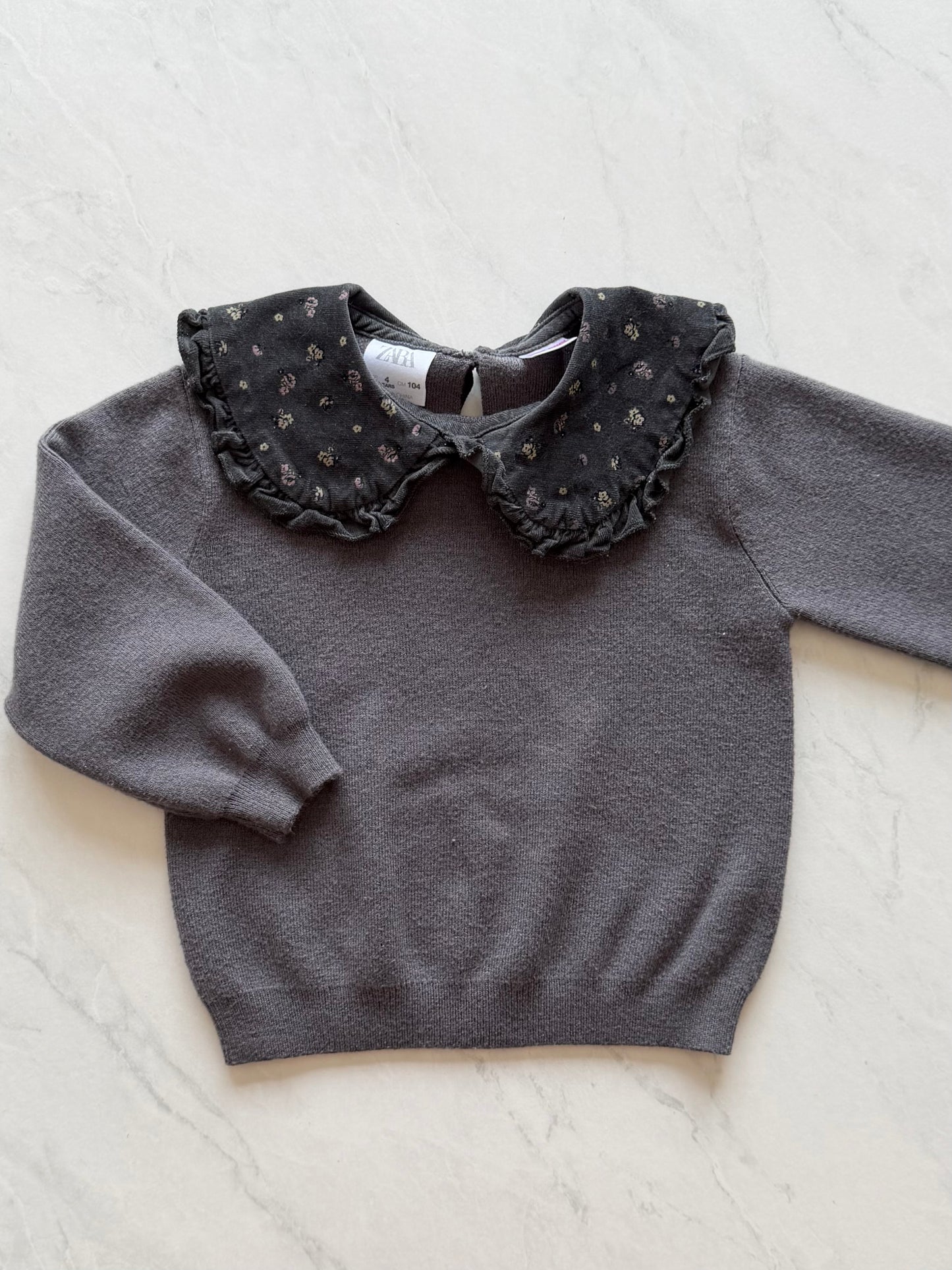 Pull en mailles - Zara - 4 ans (fit 2 ans)