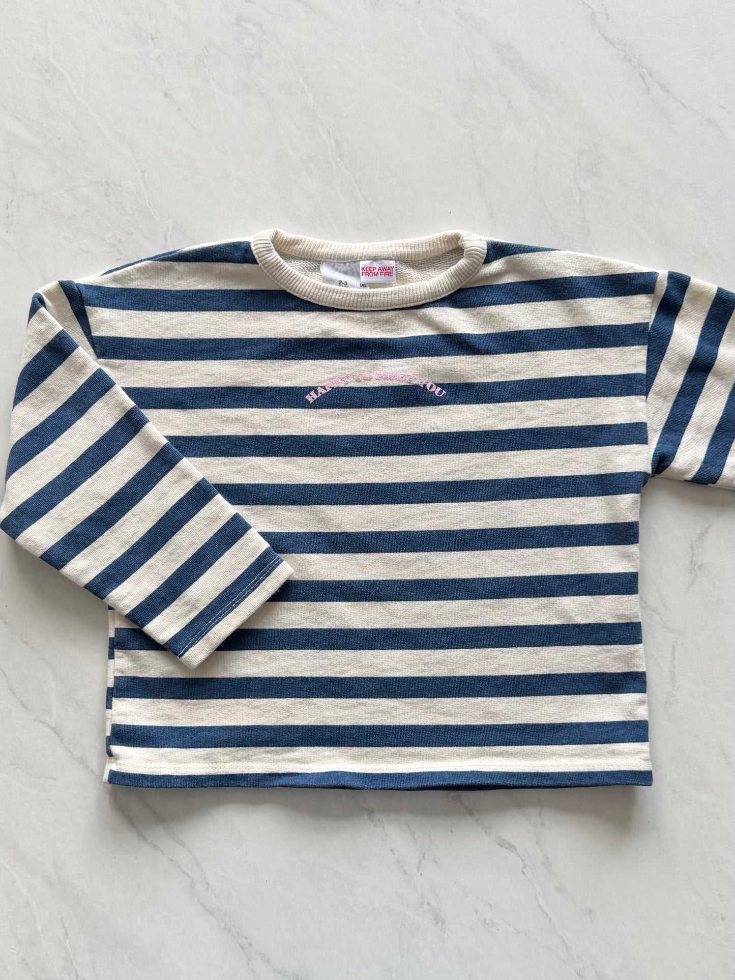 Chandail manches longues - Zara - 2-3 ans