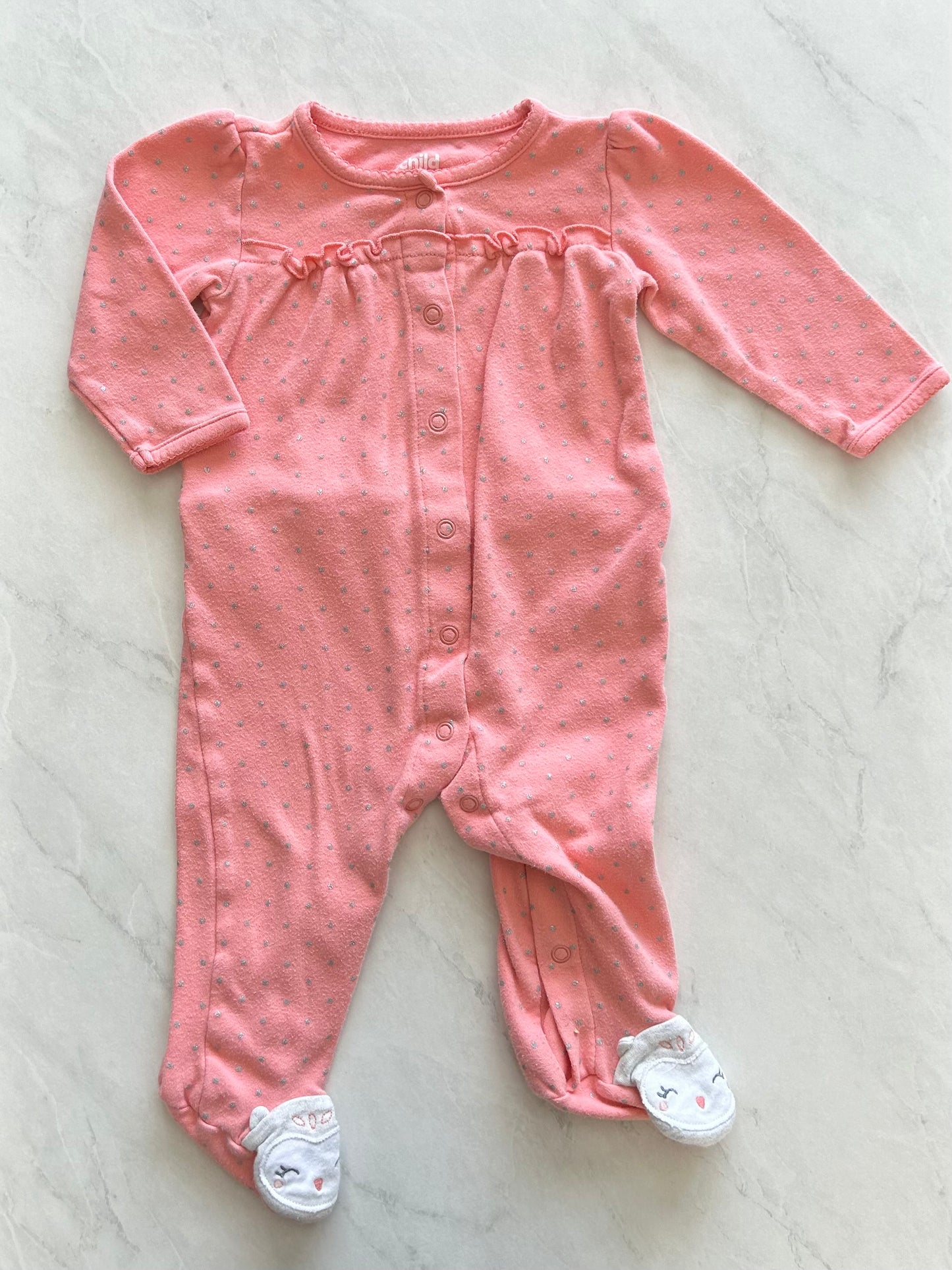 Footed pajamas - Child of mine - 6-9 months