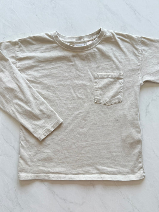 *Imparfait* Chandail manches longues - Zara - 5-6 ans