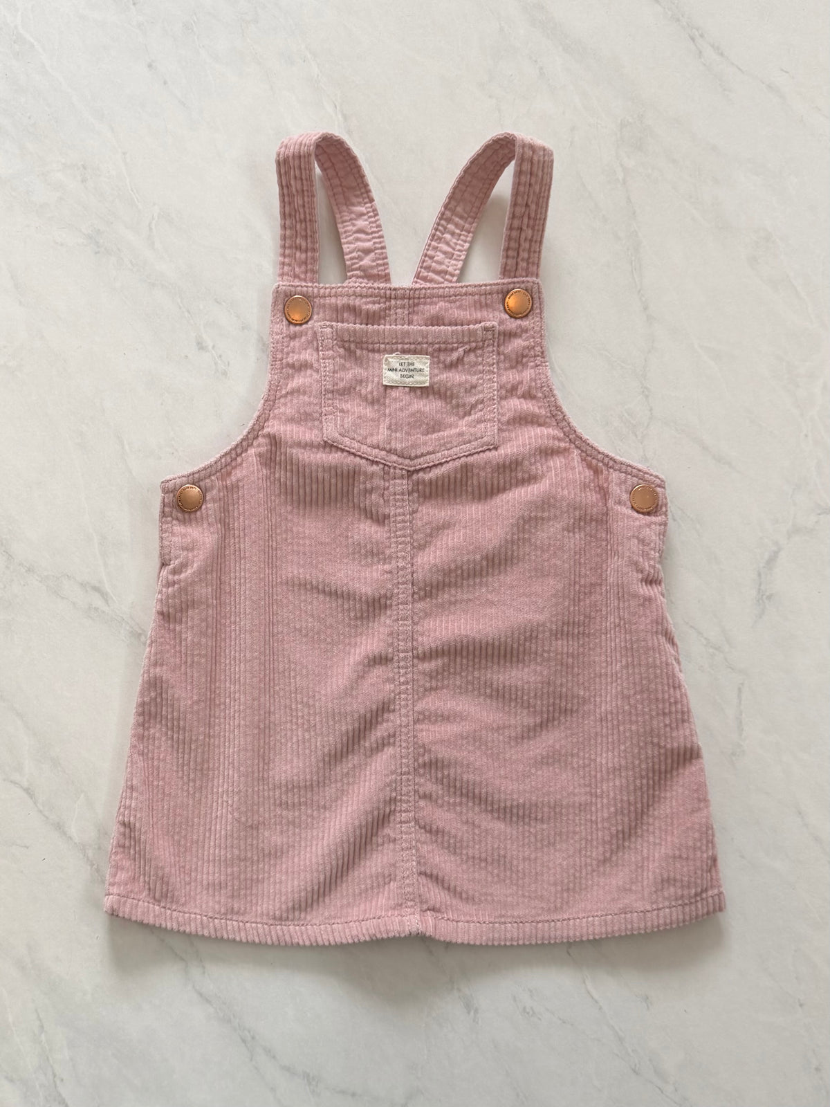 Robe salopette en corduroy - H&M - 9-12 mois