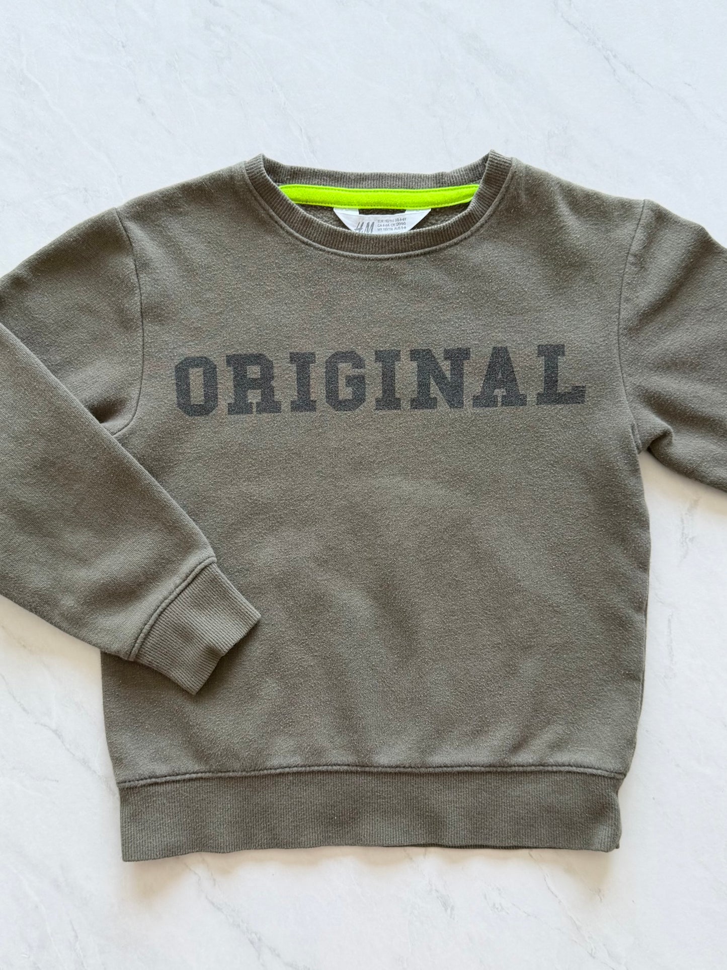 *Imparfait* Crewneck - H&M - 4-6 ans