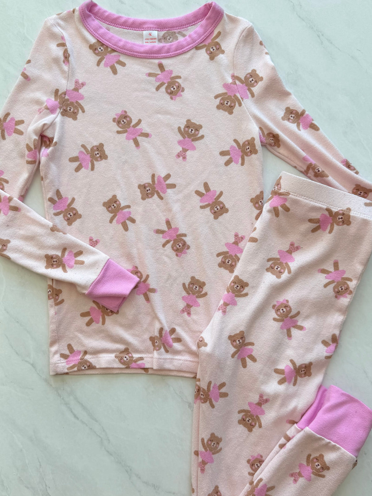 Pyjama 2 pièces - Joe Fresh - 7-8 ans (légèrement mousseux)