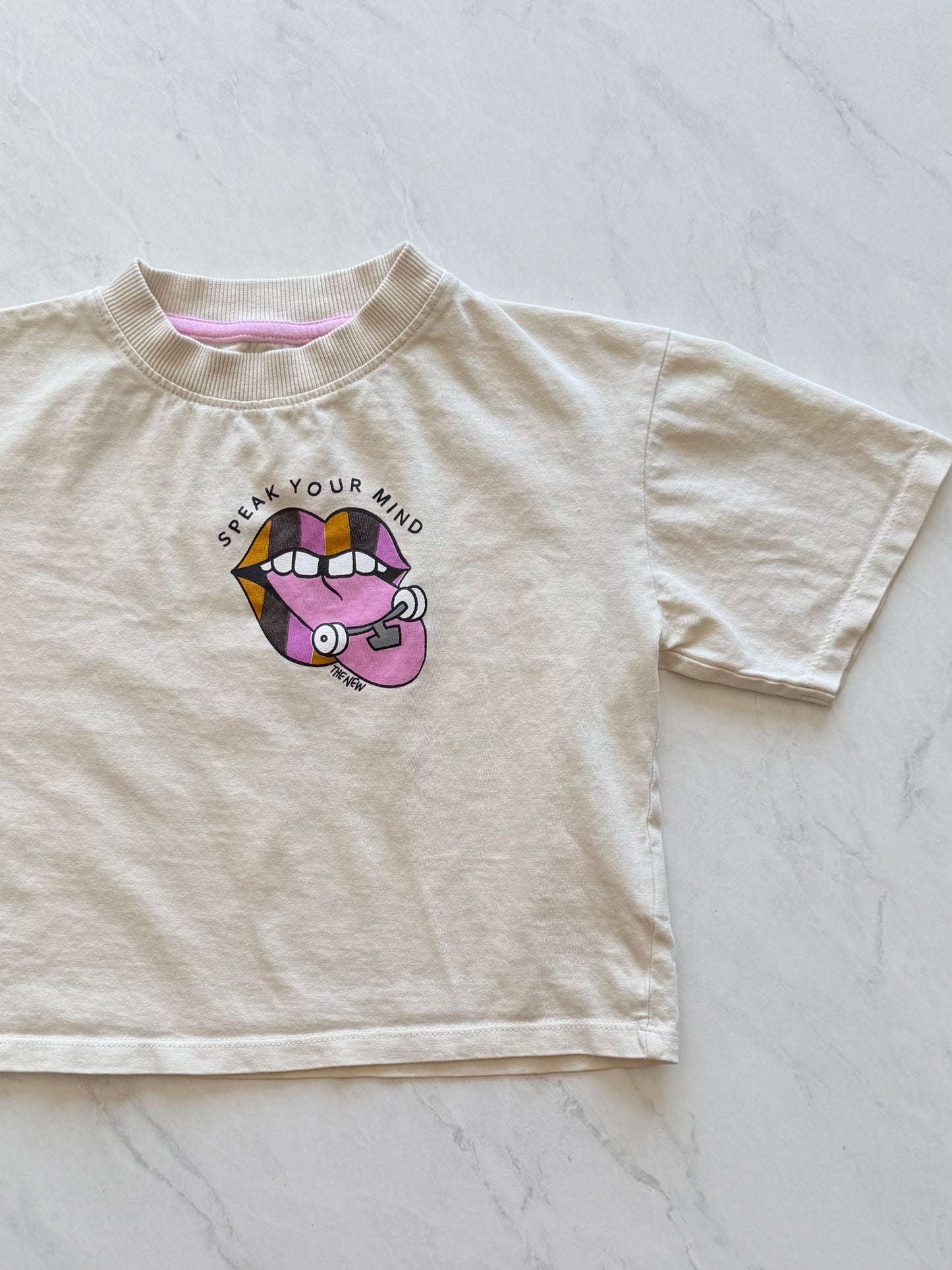T-shirt crop - The New - 5-6 ans