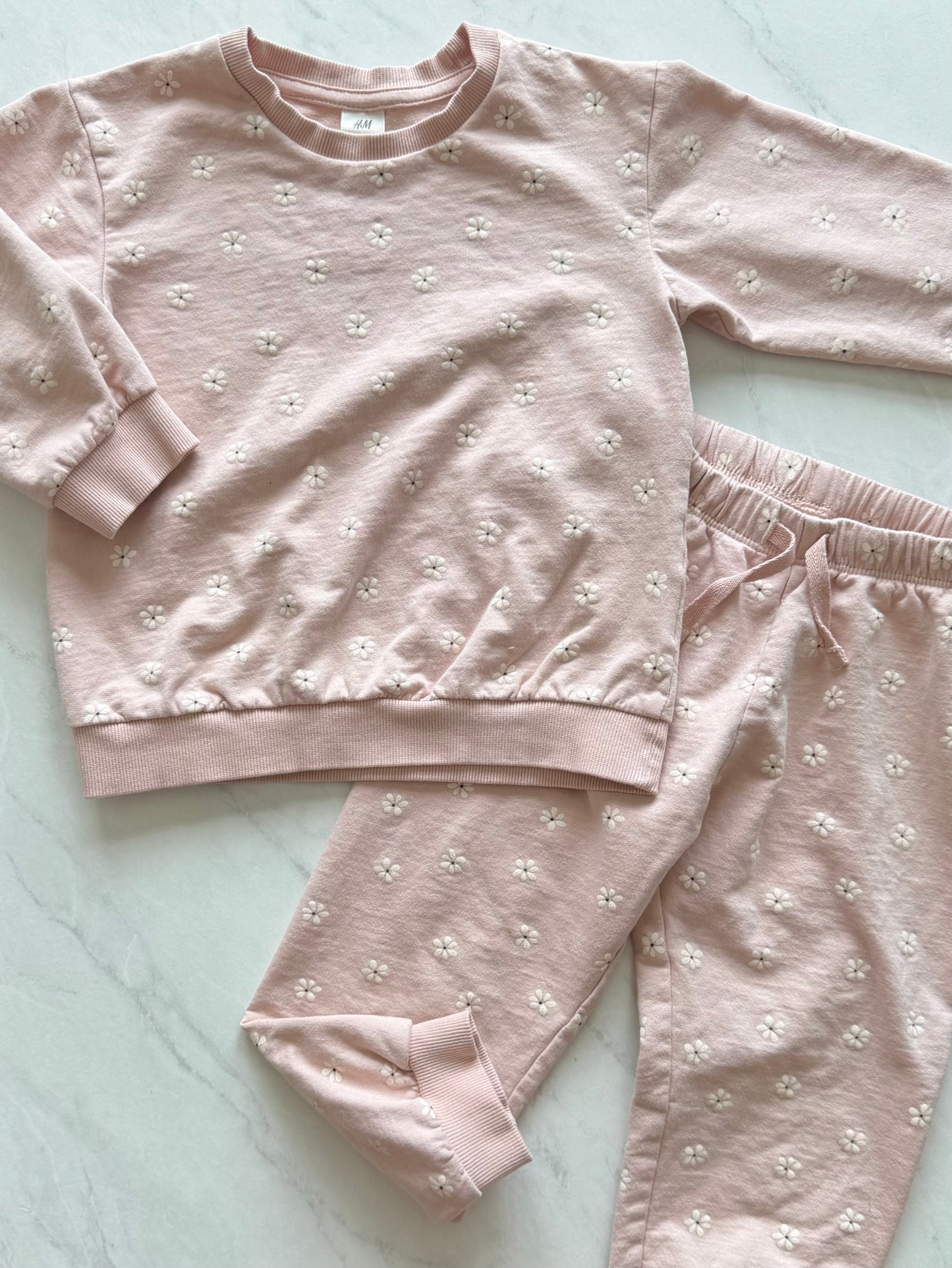 *Imparfait* Ensemble en coton ouaté - H&M - 2-3 ans
