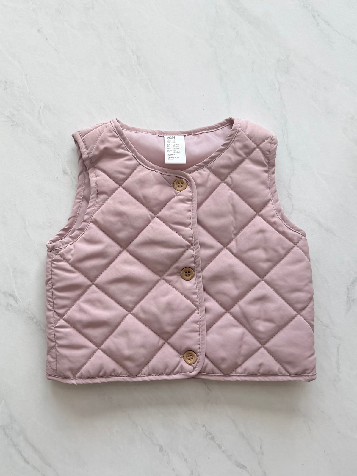Veste sans manches - H&M - 12-18 mois