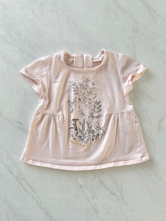 T-shirt - Zara - 6-9 mois