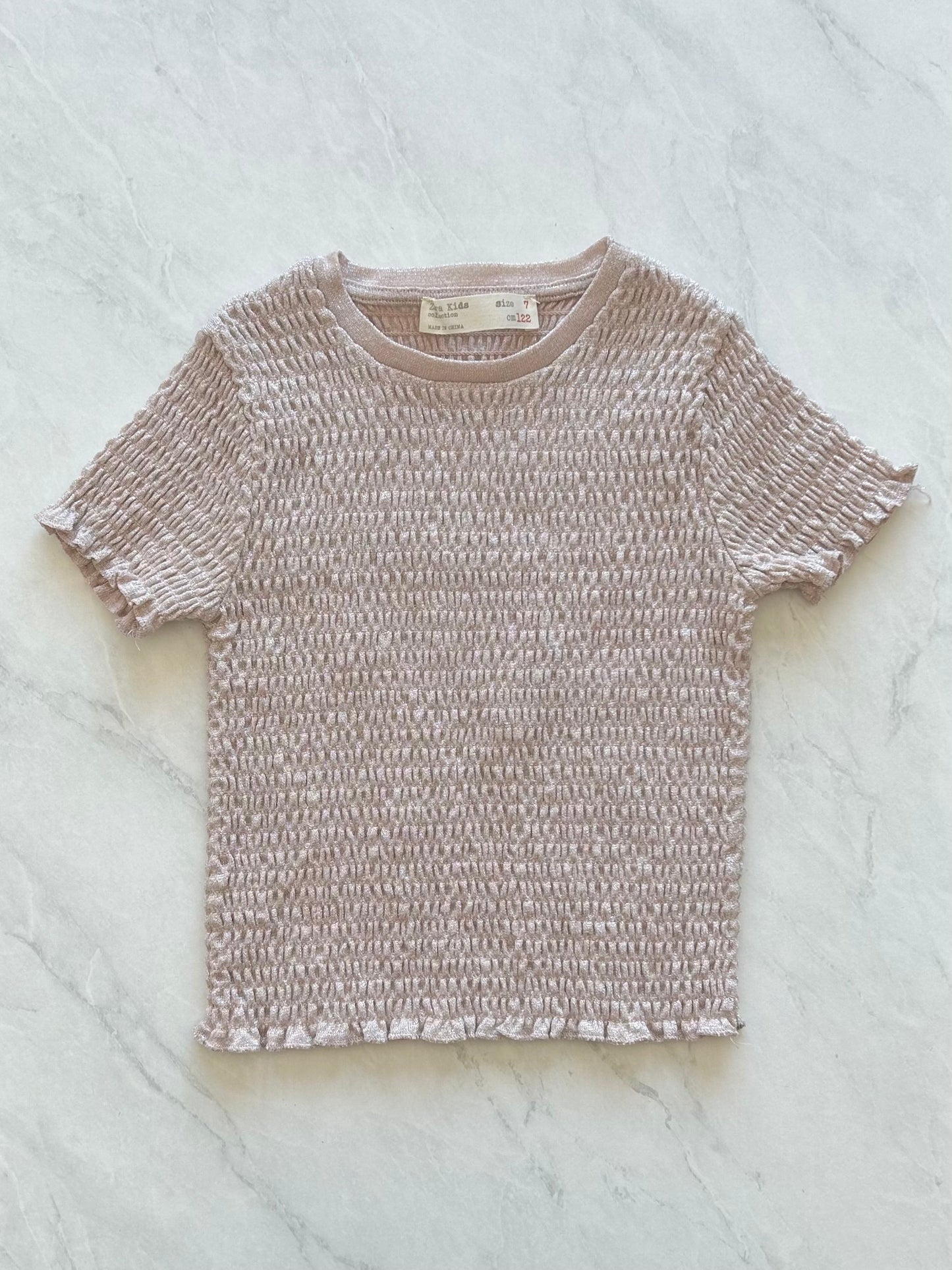 T-shirt - Zara - 7 ans (fait petit)