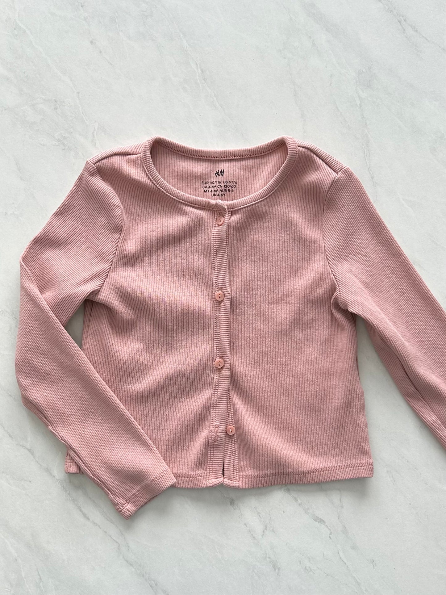 Veste côtelé - H&M - 4-6 ans