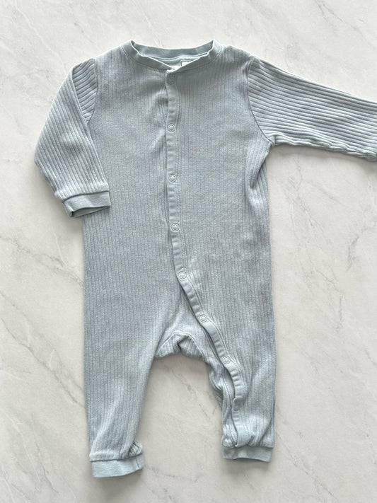 Pyjama côtelé une pièce - H&M - 4-6 mois