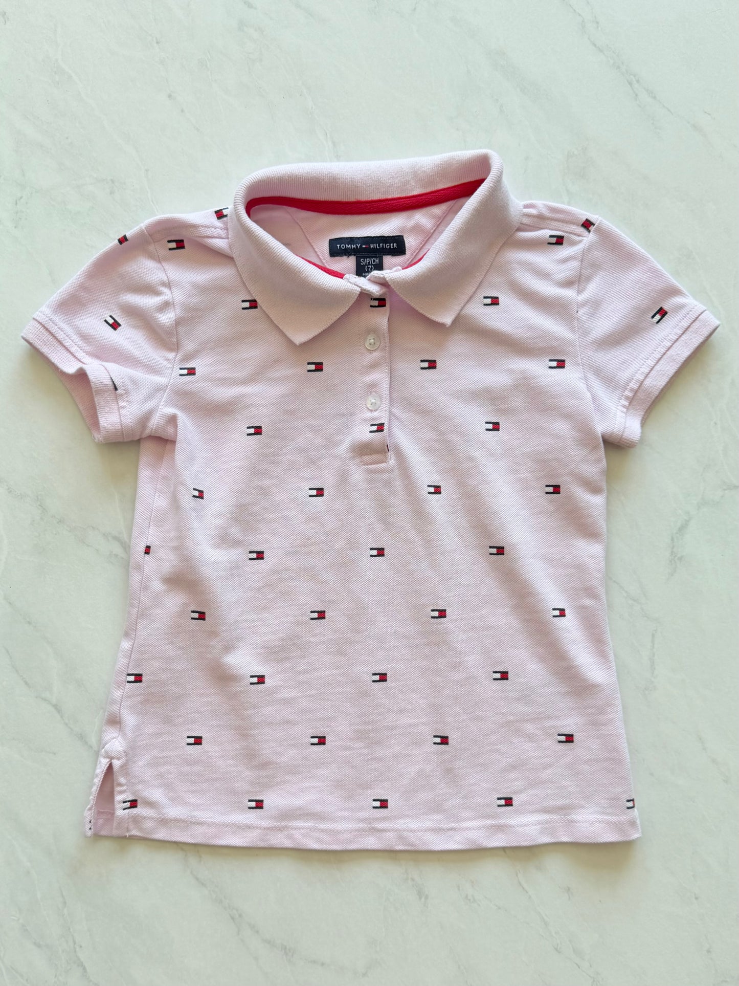 T-shirt polo - Tommy Hilfiger - 7 ans