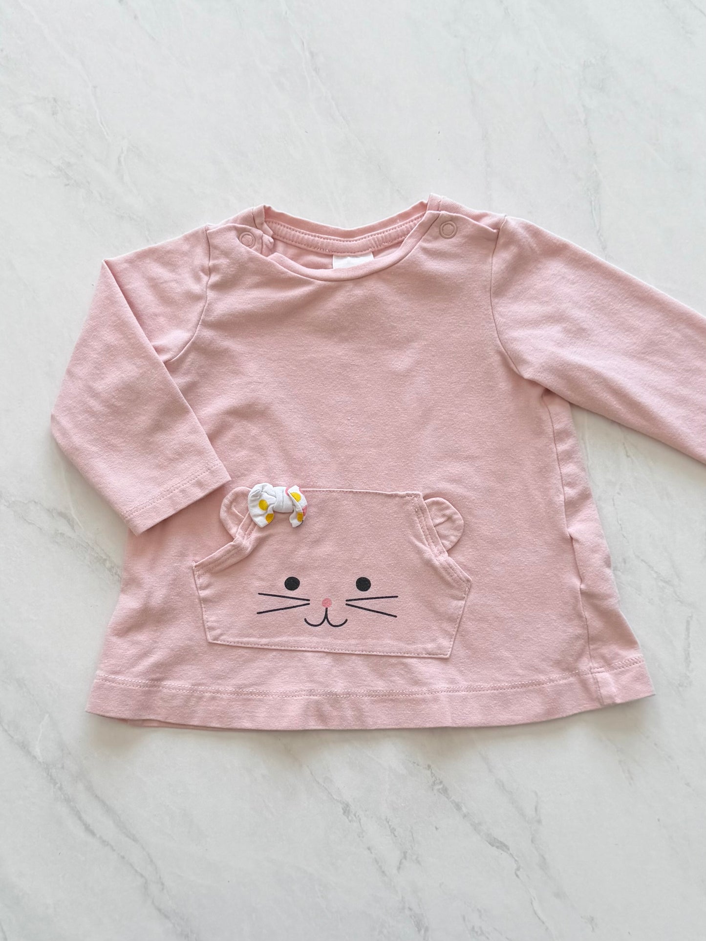 Chandail manches longues - H&M - 2-4 mois
