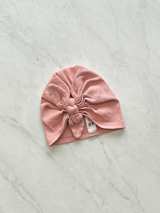 Bonnet turban côtelé - H&M - 6-12 mois