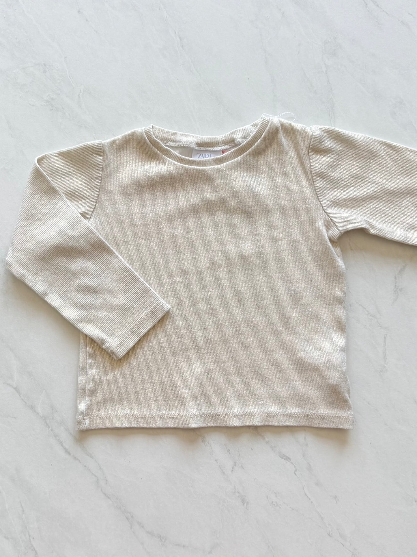 Haut manches longues - Zara - 3-4 ans