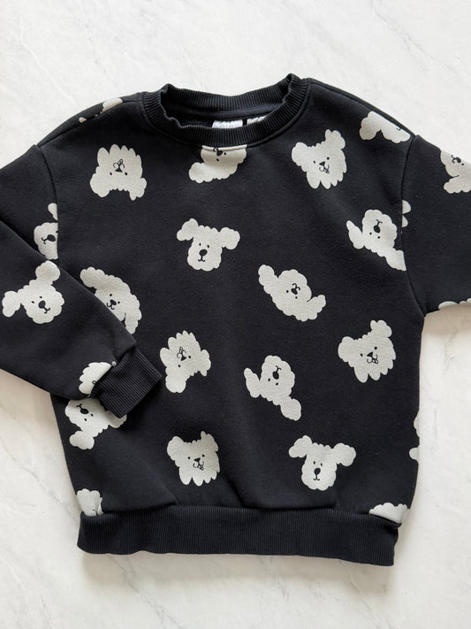 Crewneck - Zara - 4-5 ans (légèrement mousseux)