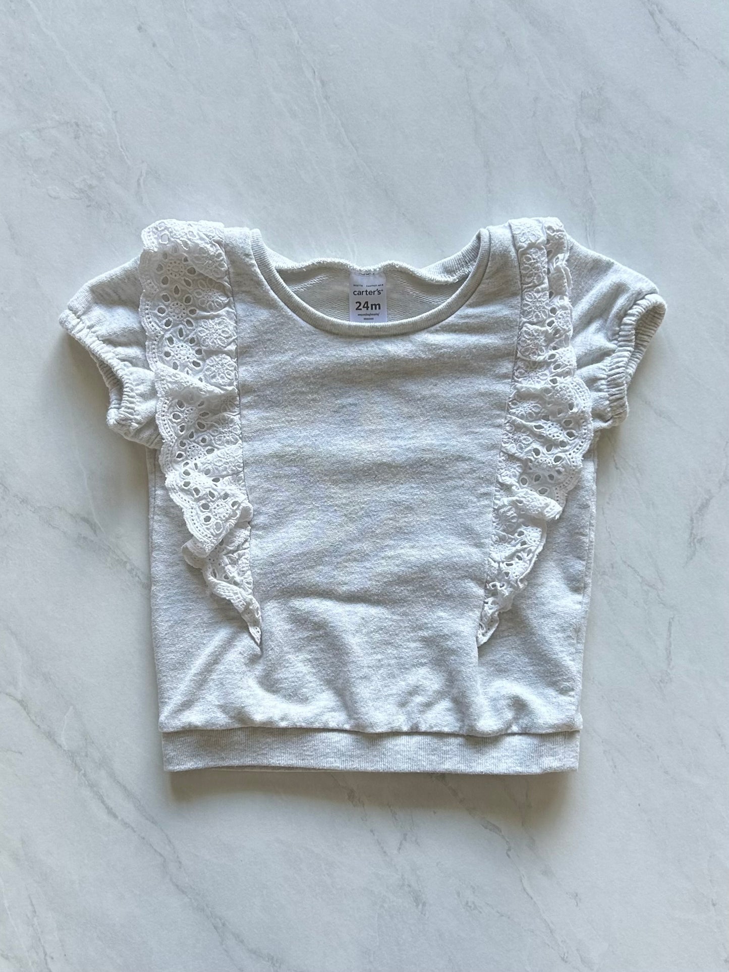 T-shirt en coton ouaté - Carters - 24 mois