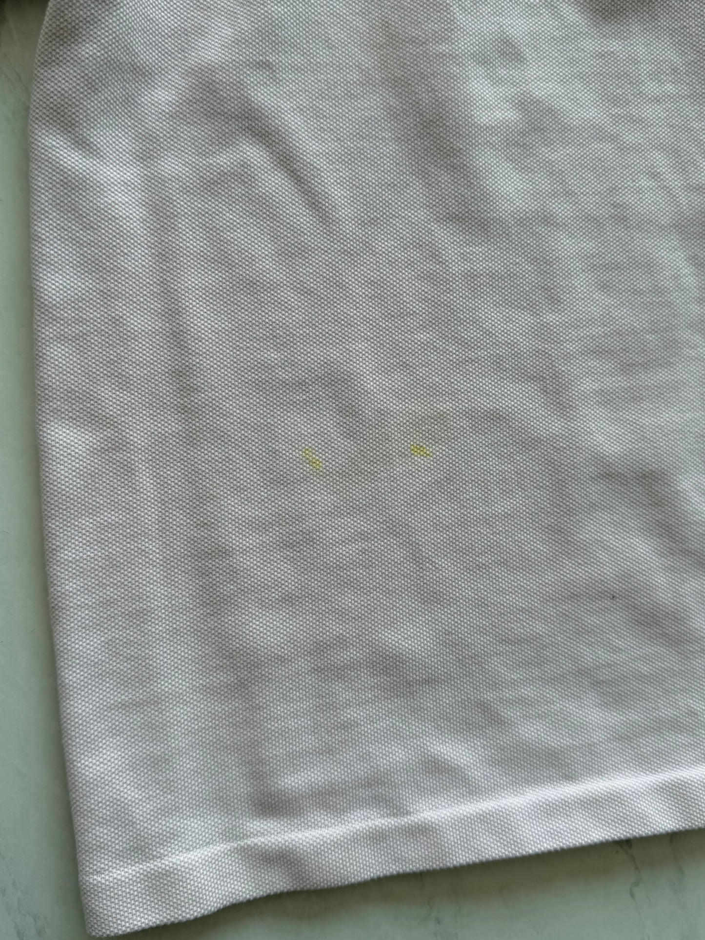 *Imparfait* T-shirt polo - Lacoste - 10 ans (rose pale)