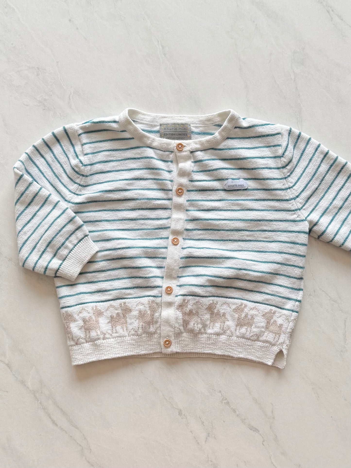 Veste en mailles - Souris Mini - 9-12 mois