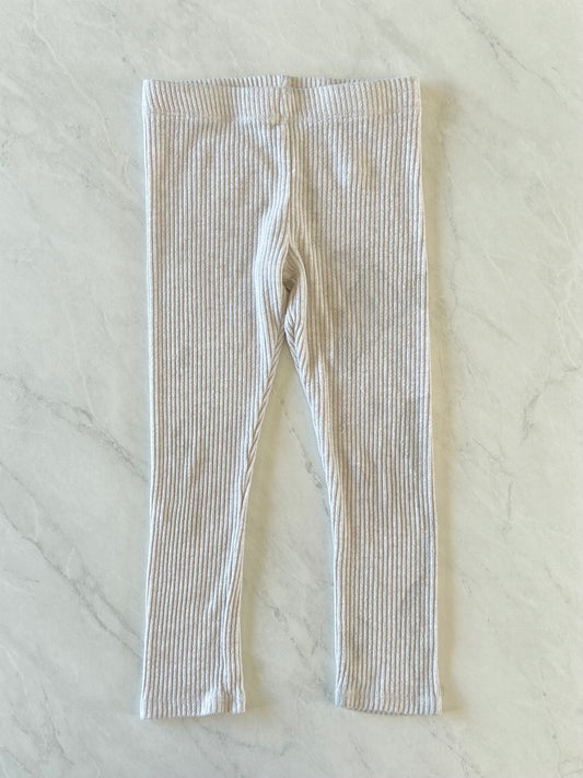 *Imparfait* Legging côtelé - H&M - 3-4 ans