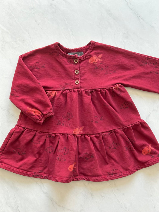 Robe manches longues - Souris mini - 12-18 mois