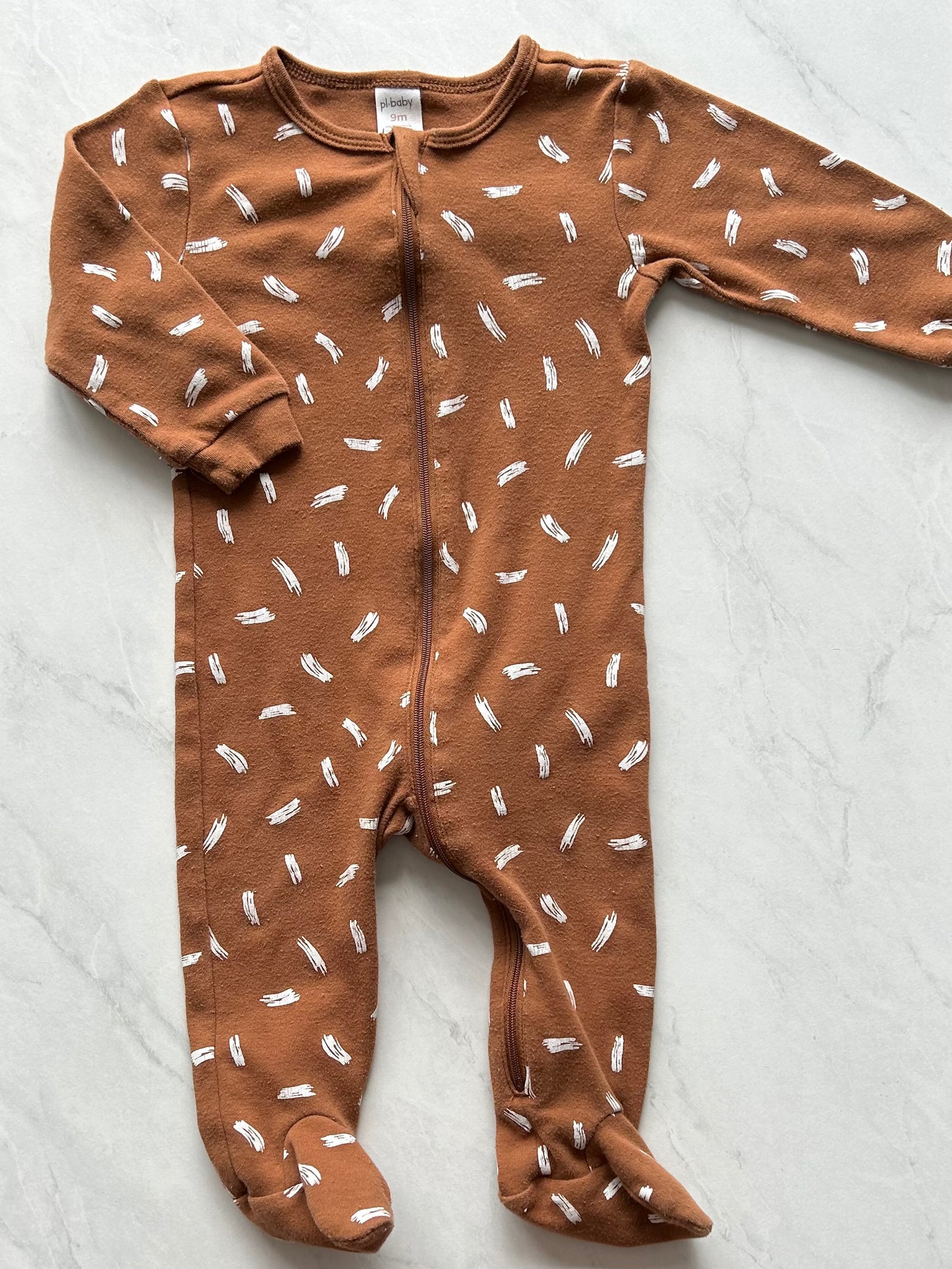 Pyjama à pattes - PL Baby - 9 mois (légèrement mousseux)